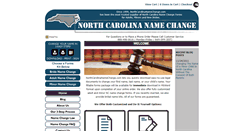 Desktop Screenshot of northcarolinanamechange.com
